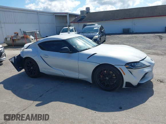 2024 Toyota Supra 3.0 with VIN WZ1DB0G02RW066224, listed as a IAAI auction lot 42243491 with 20,672 mi miles and . Bid and sale history available at DreamBid. Image 13.