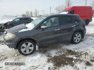 2009 Acura RDX with VIN 5J8TB18219A800544, listed as a Copart auction lot 47539815 with 190,446 mi miles and Salvage Title. Bid and sale history available at carsss.com. Image 1.