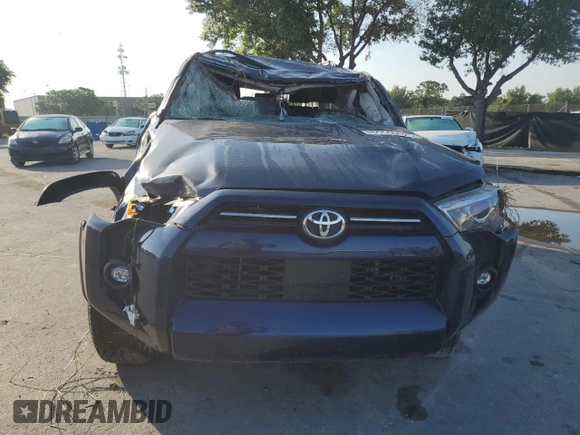 2023 Toyota 4Runner SR5 with VIN JTEEU5JR5P5279040, listed as a Copart auction lot 55560025 with Not provided miles and Non repairable. Bid and sale history available at DreamBid. Image 5.
