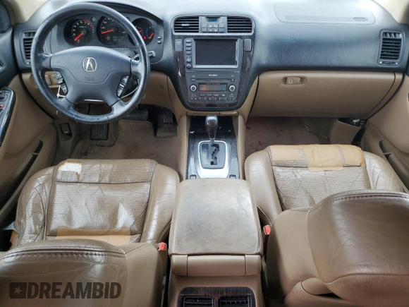 2006 Acura MDX Touring с VIN 2HNYD18866H524534, выставлен на аукционе Copart как лот 51444355 с пробегом 252 159 миль миль и Списание • Salvage title. История ставок и продаж доступна на DreamBid. Изображение 8.