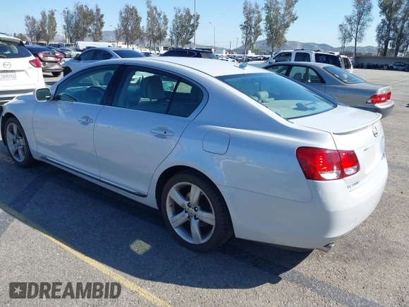 2007 Lexus GS 350 with VIN JTHBE96SX70025844, listed as a IAAI auction lot 41805534 with 183,193 mi miles and . Bid and sale history available at DreamBid. Image 3.