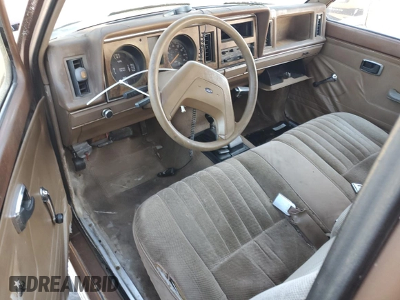 1986 Ford Ranger with VIN 1FTCR11T3GUA76445, listed as a Copart auction lot 42057615 with 25,238 mi miles and Clean Title. Bid and sale history available at DreamBid. Image 8.