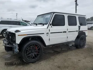 2020 Mercedes-Benz G 63 AMG with VIN W1NYC7HJ9LX352580, listed as a Copart auction lot 55380114 with 22,739 mi miles and Salvage Title. Bid and sale history available at DreamBid. Image 1.