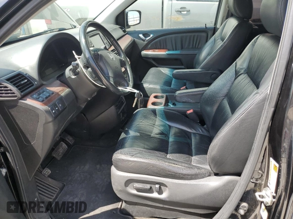 2008 Honda Odyssey Touring with VIN 5FNRL38908B092436, listed as a Copart auction lot 59914655 with 186,462 mi miles and Salvage title. Bid and sale history available at DreamBid. Image 7.