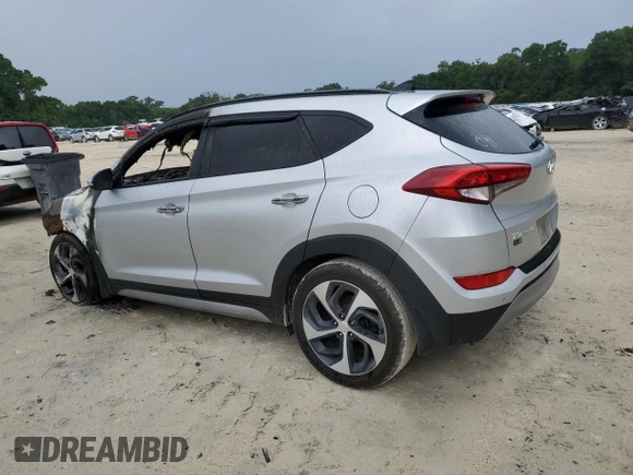 2017 Hyundai Tucson Value with VIN KM8J3CA22HU354809, listed as a Copart auction lot 55168544 with 0 mi miles and Non Repairable. Bid and sale history available at carsss.com. Image 2.