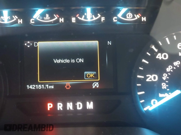2018 Ford F-150 XL with VIN 1FTMF1C53JKE85608, listed as a IAAI auction lot 41823771 with 142,151 mi miles. Bid and sale history available at carsss.com. Image 15.