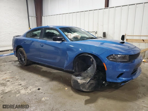 2022 Dodge Charger GT with VIN 2C3CDXMG2NH217946, listed as a Copart auction lot 82585484 with 12,841 mi miles and Salvage Title. Bid and sale history available at carsss.com. Image 4.