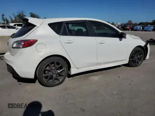 2013 Mazda 3 Mazdaspeed3 Touring with VIN JM1BL1L37D1715126, listed as a Copart auction lot 84619384 with 130,293 mi miles and Salvage Title. Bid and sale history available at DreamBid. Image 3.