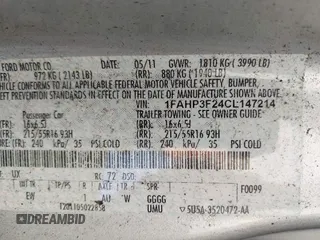 2012 Ford Focus SE with VIN 1FAHP3F24CL147214, listed as a IAAI auction lot 42222191 with 181,461 mi miles and . Bid and sale history available at DreamBid. Image 9.