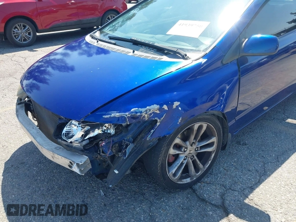 2008 Honda Civic Cpe Si with VIN 2HGFG21558H703002, listed as a IAAI auction lot 41939750 with 155,156 mi miles. Bid and sale history available at carsss.com. Image 6.