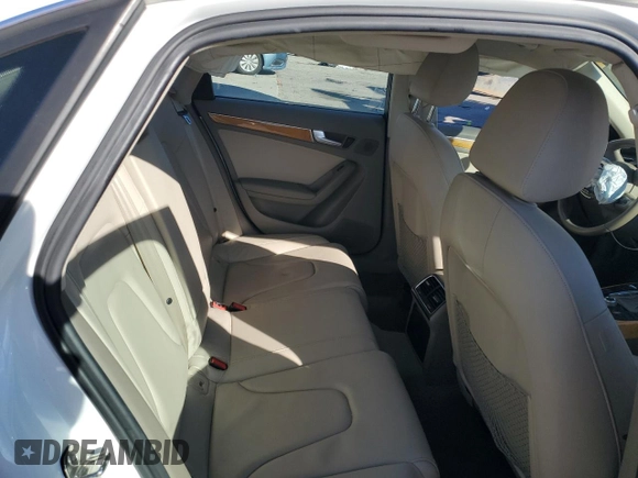 2010 Audi A4 2.0T Premium Plus with VIN WAUFFAFL8AN052381, listed as a Copart auction lot 88449195 with 0 mi miles and Salvage Title. Bid and sale history available at carsss.com. Image 10.