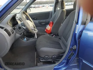 2001 Hyundai Accent GL with VIN KMHCG45C11U193879, listed as a Copart auction lot 37525334 with 150,951 mi miles and Salvage Title. Bid and sale history available at carsss.com. Image 7.