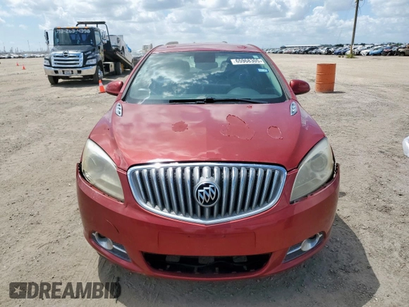 2014 Buick Verano with VIN 1G4PP5SK5E4164149, listed as a Copart auction lot 65968305 with 158,442 mi miles and Clean title. Bid and sale history available at DreamBid. Image 5.