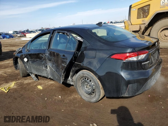 2021 Toyota Corolla LE with VIN 5YFEPMAE1MP236560, listed as a Copart auction lot 45542305 with 69,086 mi miles and Salvage Title. Bid and sale history available at carsss.com. Image 2.