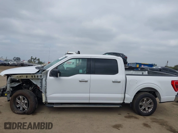 2021 Ford F-150 XL with VIN 1FTEW1C84MKD17415, listed as a IAAI auction lot 41896088 with 110,761 mi miles. Bid and sale history available at carsss.com. Image 15.