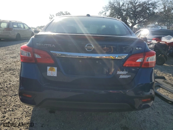 2016 Nissan Sentra SR with VIN 3N1AB7AP7GY225473, listed as a Copart auction lot 52875035 with 95,626 mi miles and Salvage Title. Bid and sale history available at carsss.com. Image 6.