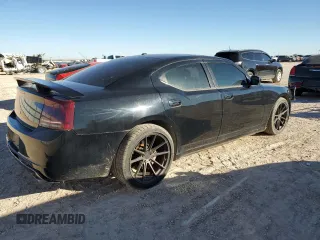 2007 Dodge Charger SRT-8 with VIN 2B3KA73WX7H709265, listed as a Copart auction lot 78547114 with 82,130 mi miles and Salvage Title. Bid and sale history available at DreamBid. Image 3.