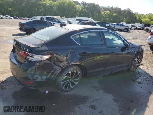 2016 Acura ILX w/Premium/A-SPEC Pkg with VIN 19UDE2F82GA000812, listed as a Copart auction lot 52604965 with 61,237 mi miles and Salvage Title. Bid and sale history available at carsss.com. Image 3.