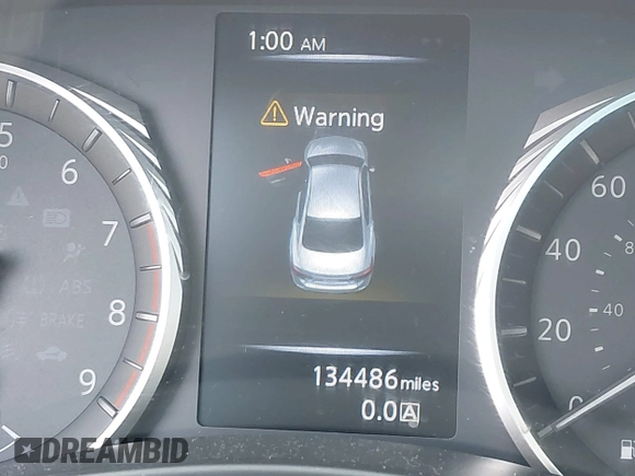 2019 Infiniti Q50 3.0t LUXE with VIN JN1EV7AP5KM519569, listed as a IAAI auction lot 42078137 with 134,486 mi miles. Bid and sale history available at carsss.com. Image 15.