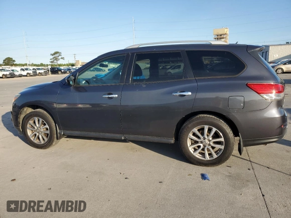 2014 Nissan Pathfinder SL with VIN 5N1AR2MN9EC721026, listed as a Copart auction lot 55617615 with 205,895 mi miles and Clean Title. Bid and sale history available at DreamBid. Image 2.