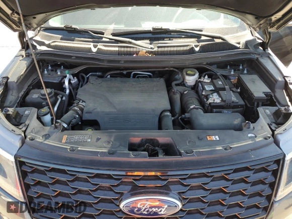 2018 Ford Explorer Sport with VIN 1FM5K8GT4JGC07574, listed as a Copart auction lot 72860404 with 18,563 mi miles and Salvage title. Bid and sale history available at DreamBid. Image 12.