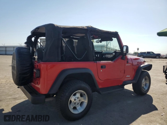 2003 Jeep Wrangler Sport z VIN 1J4FA49S33P302780, wystawiony jako Copart lot #60354805 z przebiegiem 201 679 mil mil oraz Szkoda całkowita • Salvage title. Historia ofert i sprzedaży dostępna na DreamBid. Obrazek 3.