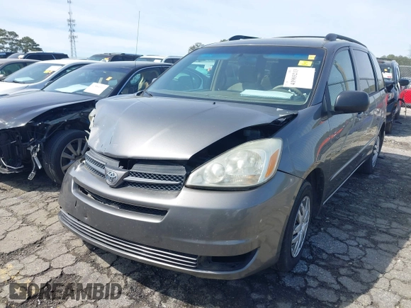 2005 Toyota Sienna CE with VIN 5TDZA23C25S270289, listed as a IAAI auction lot 41903213 with 175,542 mi miles. Bid and sale history available at carsss.com. Image 17.
