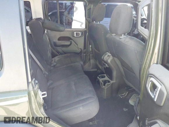 2022 Jeep Wrangler Unlimited Sport with VIN 1C4HJXDG5NW113205, listed as a IAAI auction lot 41836171 with 30,446 mi miles and . Bid and sale history available at DreamBid. Image 8.