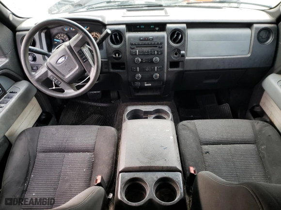 2014 Ford F-150 XL with VIN 1FTEX1CM5EKF19742, listed as a Copart auction lot 47705005 with 222,110 mi miles and Salvage Title. Bid and sale history available at carsss.com. Image 8.