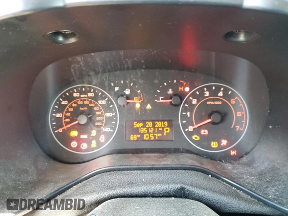 2019 Ram ProMaster City Cargo Tradesman with VIN ZFBHRFAB7K6N51170, listed as a Copart auction lot 49632345 with 137,373 mi miles and Salvage Title. Bid and sale history available at DreamBid. Image 9.