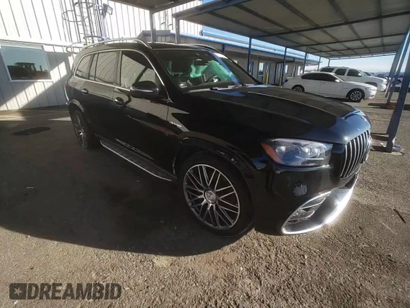 2021 Mercedes-Benz GLS with VIN 4JGFF8KE6MA316191, listed as a Copart auction lot 87205584 with 52,108 mi miles and Salvage Title. Bid and sale history available at carsss.com. Image 12.