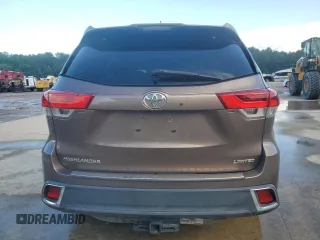 2017 Toyota Highlander Limited with VIN 5TDYZRFH3HS228058, listed as a Copart auction lot 62034005 with 140,250 mi miles and Salvage title. Bid and sale history available at DreamBid. Image 6.