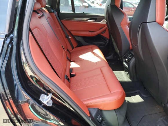 2020 BMW X3 M Competition with VIN 5YMTS0C08L9B17256, listed as a Copart auction lot 48644274 with 25,865 mi miles. Bid and sale history available at carsss.com. Image 11.