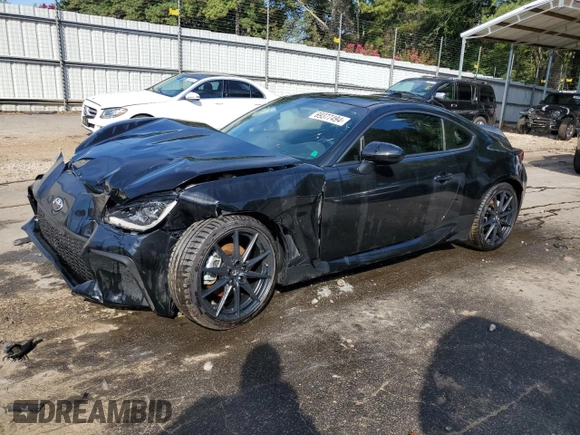 2023 Toyota GR86 Premium with VIN JF1ZNBF12P8765815, listed as a Copart auction lot 69377494 with 5,382 mi miles and Salvage Title. Bid and sale history available at carsss.com. Image 1.