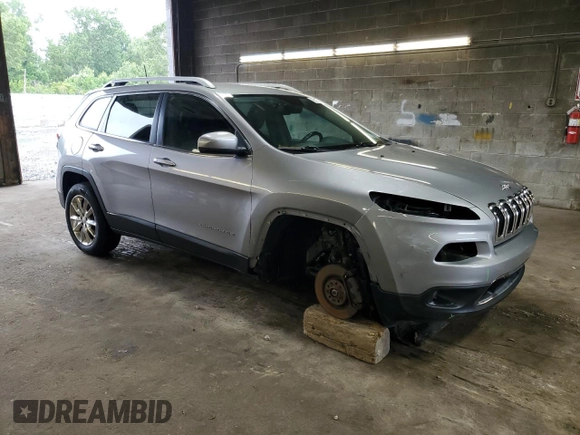 2016 Jeep Cherokee Limited with VIN 1C4PJMDB4GW153356, listed as a Copart auction lot 63284475 with 53,325 mi miles and Salvage title. Bid and sale history available at DreamBid. Image 4.