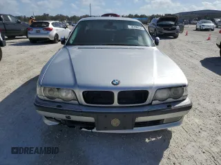 2000 BMW 7 Series 740iA with VIN WBAGG8349YDN79868, listed as a Copart auction lot 76798734 with 0 mi miles and Salvage Title. Bid and sale history available at carsss.com. Image 5.