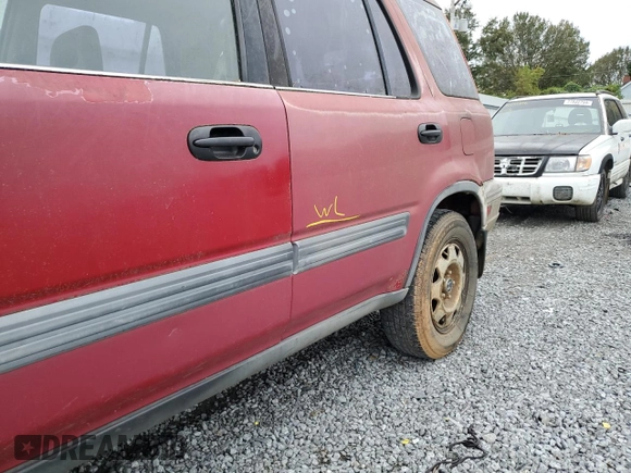 1997 Honda CR-V with VIN JHLRD1840VC022761, listed as a Copart auction lot 78191134 with 361,594 mi miles and Salvage Title. Bid and sale history available at carsss.com. Image 13.
