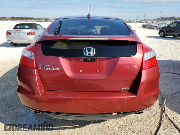 2010 Honda Accord Crosstour EX-L with VIN 5J6TF2H5XAL016997, listed as a Copart auction lot 74963924 with 160,805 mi miles and Salvage Title. Bid and sale history available at carsss.com. Image 6.