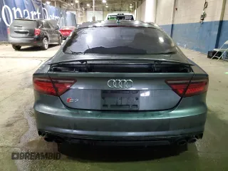 2017 Audi S7 Premium Plus with VIN WAUWFAFCXHN004763, listed as a Copart auction lot 87423724 with 61,087 mi miles and Clean Title. Bid and sale history available at carsss.com. Image 6.