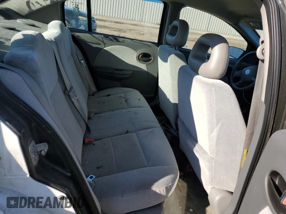 2006 Saturn ION with VIN 1G8AL55B96Z118470, listed as a Copart auction lot 81505054 with 129,700 mi miles and Clean Title. Bid and sale history available at carsss.com. Image 10.
