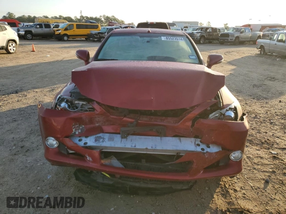 2010 Lexus IS 350 C with VIN JTHFE2C25A2504116, listed as a Copart auction lot 85523514 with 67,614 mi miles and Salvage title. Bid and sale history available at DreamBid. Image 5.