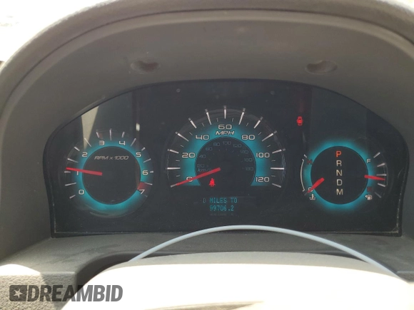 2010 Ford Fusion SE with VIN 3FAHP0HG9AR180165, listed as a Copart auction lot 62168585 with 99,706 mi miles and Salvage title. Bid and sale history available at DreamBid. Image 9.