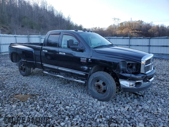 2009 Dodge Ram 3500 SLT with VIN 3D7MX48LX9G521809, listed as a Copart auction lot 44212305 with 358,582 mi miles and Salvage Title. Bid and sale history available at carsss.com. Image 4.