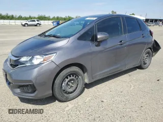 2020 Honda Fit LX with VIN 3HGGK5H40LM733567, listed as a Copart auction lot 53866985 with 86,486 mi miles and Salvage Title. Bid and sale history available at carsss.com. Image 1.