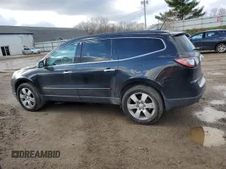 2014 Chevrolet Traverse LTZ with VIN 1GNKRJKD9EJ330796, listed as a Copart auction lot 82094684 with 113,728 mi miles and Clean Title. Bid and sale history available at DreamBid. Image 2.