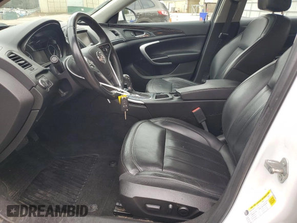 2014 Buick Regal with VIN 2G4GL5EX8E9254993, listed as a Copart auction lot 44699075 with 127,740 mi miles and Salvage Title. Bid and sale history available at DreamBid. Image 7.