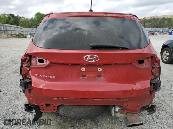 2019 Hyundai Santa Fe SE with VIN 5NMS23AD9KH096865, listed as a Copart auction lot 51138455 with 89,186 mi miles and Salvage Title. Bid and sale history available at carsss.com. Image 6.