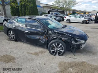 2021 Nissan Maxima SV with VIN 1N4AA6CV8MC513664, listed as a Copart auction lot 45378145 with 88,233 mi miles and Clean Title. Bid and sale history available at carsss.com. Image 4.