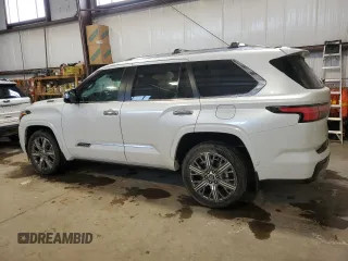 2024 Toyota Sequoia SR5 with VIN 7SVAAABA1RX040160, listed as a Copart auction lot 80769984 with 697 mi miles and Clean Title. Bid and sale history available at carsss.com. Image 2.