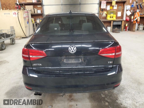 2015 Volkswagen Jetta SE with VIN 3VWD17AJ7FM213318, listed as a Copart auction lot 64006705 with 116,741 mi miles and Salvage title. Bid and sale history available at DreamBid. Image 6.